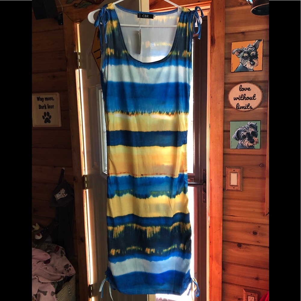 NWT slinky “cinch” dress